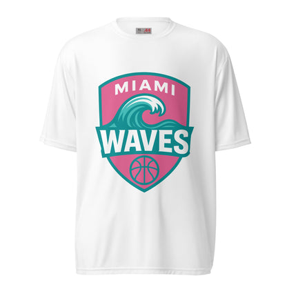 Active | Moisture Wicking Shirt | Miami Waves | Shield Logo