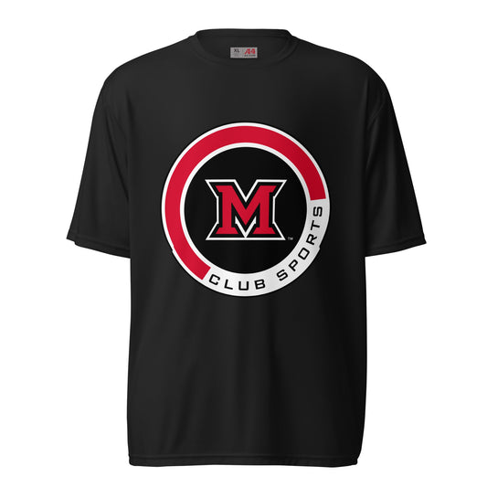 Active | Moisture Wicking Shirt | Miami Women's Hockey | Badge Logo
