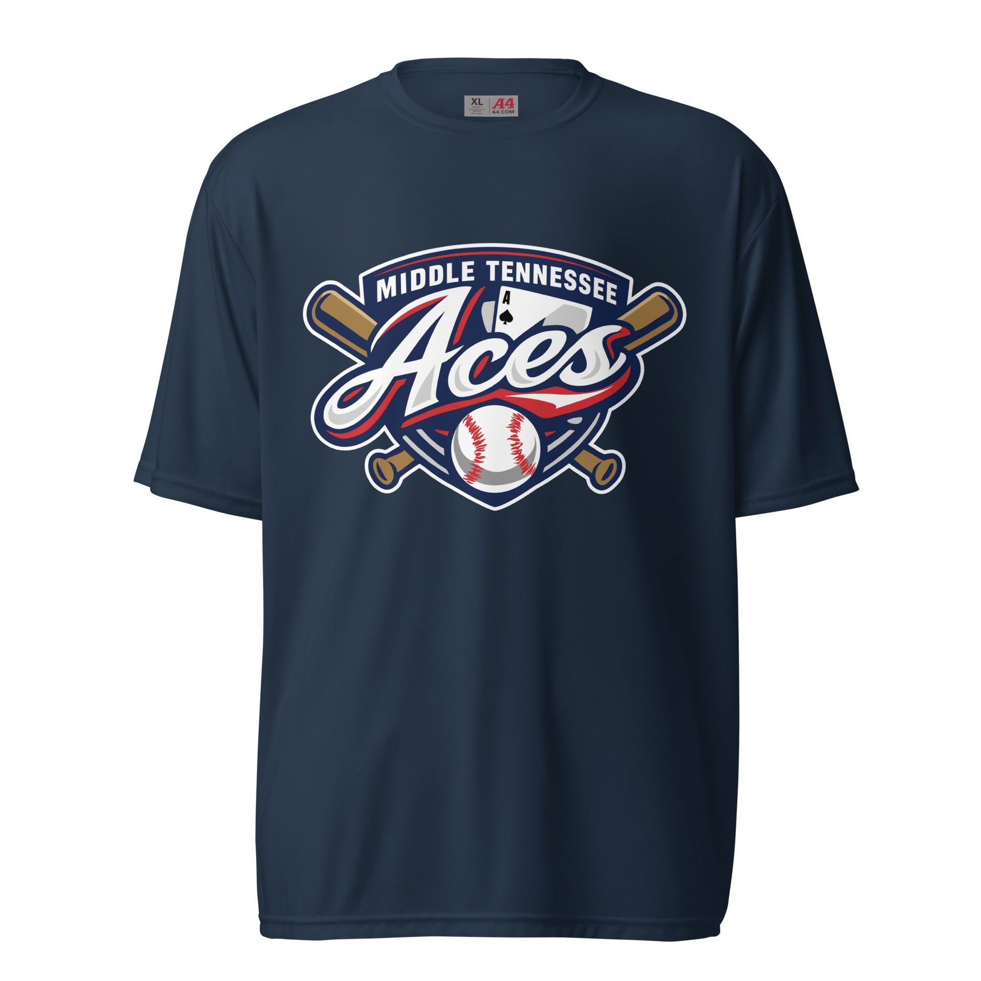 Active | Moisture Wicking Shirt | Middle TN Aces 8u