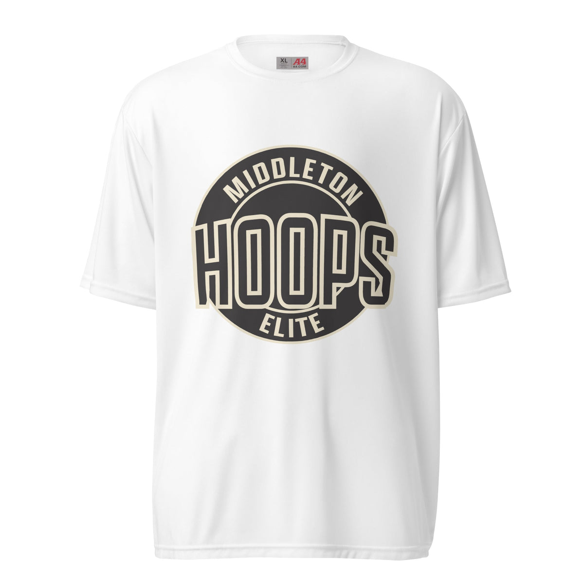 Active | Moisture Wicking Shirt | Middleton Hoops Elite | Hoops Logo Logo