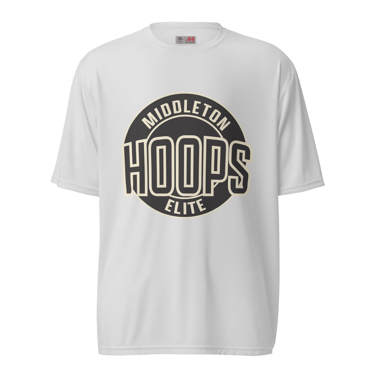 Active | Moisture Wicking Shirt | Middleton Hoops Elite | Hoops Logo Logo