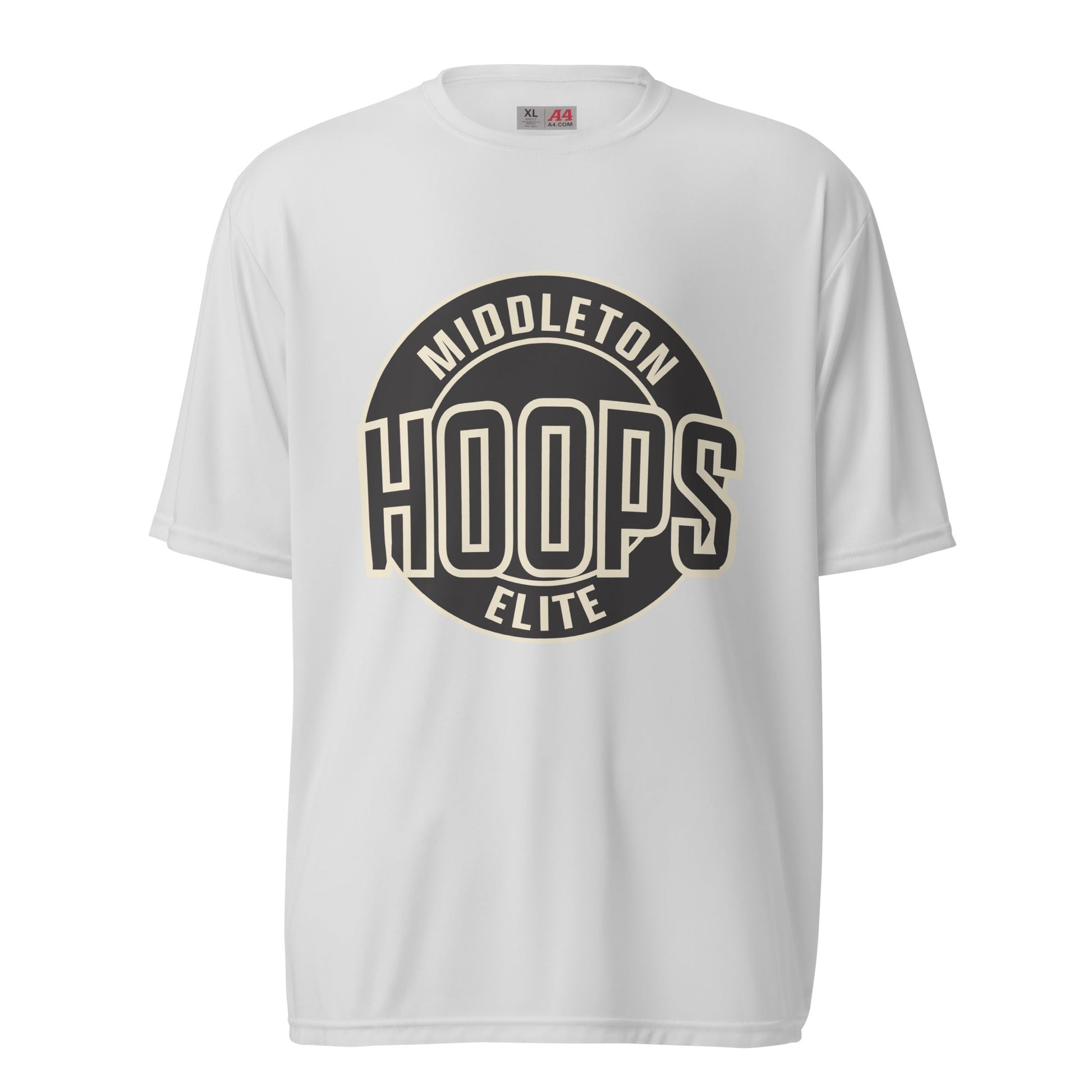 Active | Moisture Wicking Shirt | Middleton Hoops Elite | Hoops Logo Logo