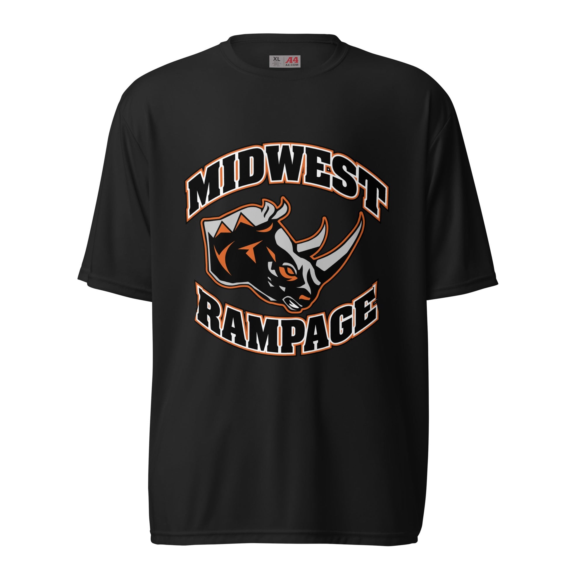 Active | Moisture Wicking Shirt | Midwest Rampage | Crest Logo