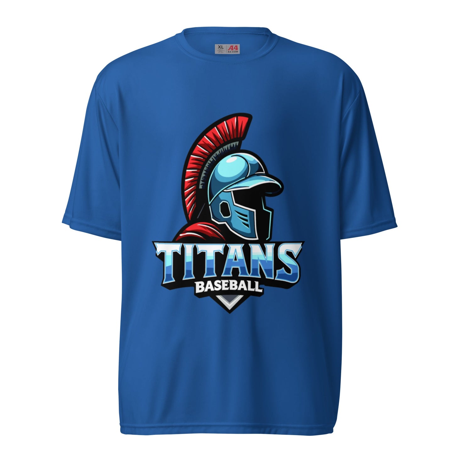 Active | Moisture Wicking Shirt | Mighty Titans Baseball | Crest Logo