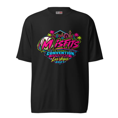 Active | Moisture Wicking Shirt | Misfits Baseball | Crest Logo