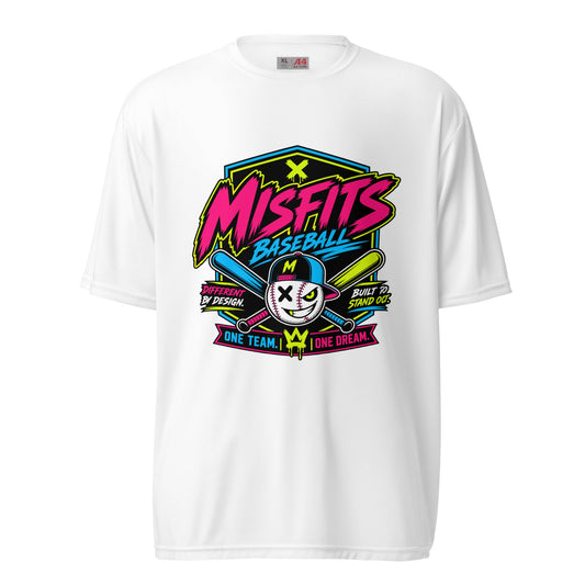 Active | Moisture Wicking Shirt | Misfits Baseball | Valor Logo