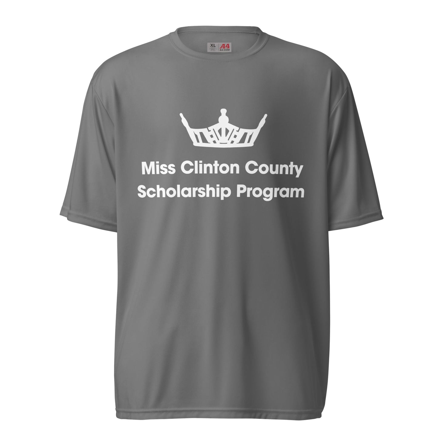 Active | Moisture Wicking Shirt | Miss Clinton County Scholarship Program | Alt Logo