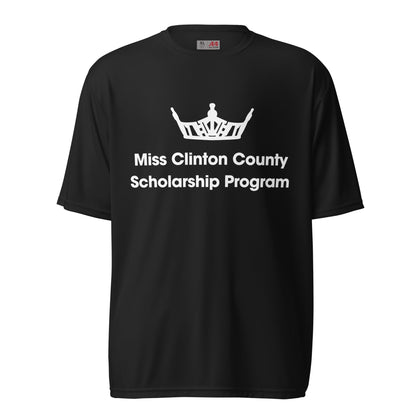 Active | Moisture Wicking Shirt | Miss Clinton County Scholarship Program | Alt Logo