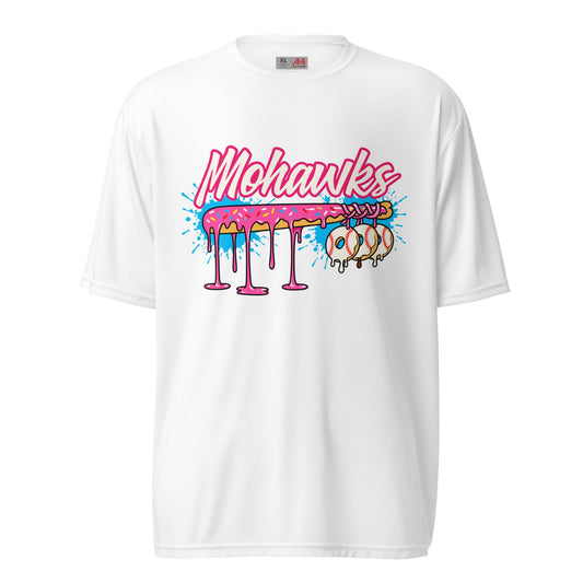Active | Moisture Wicking Shirt | Mohawks | Pink Batters Logo