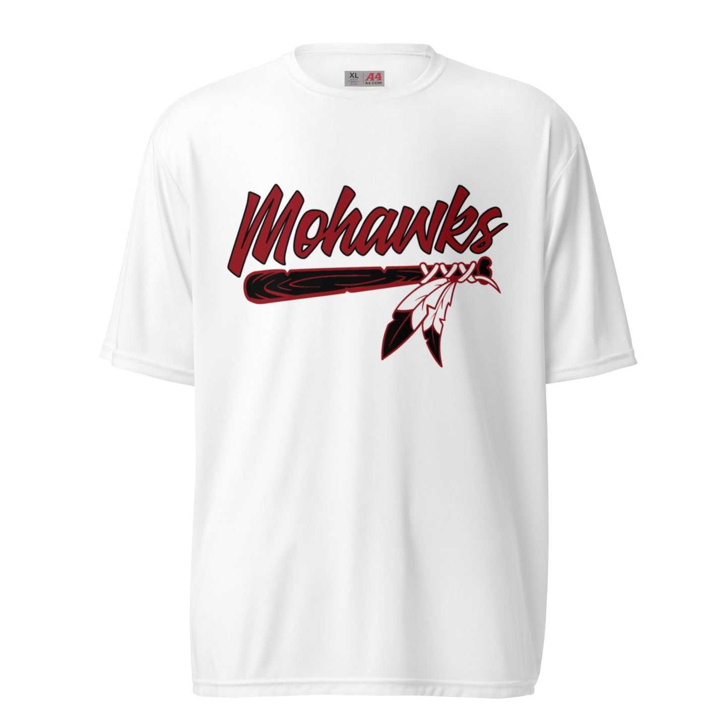 Active | Moisture Wicking Shirt | Mohawks | Script Logo
