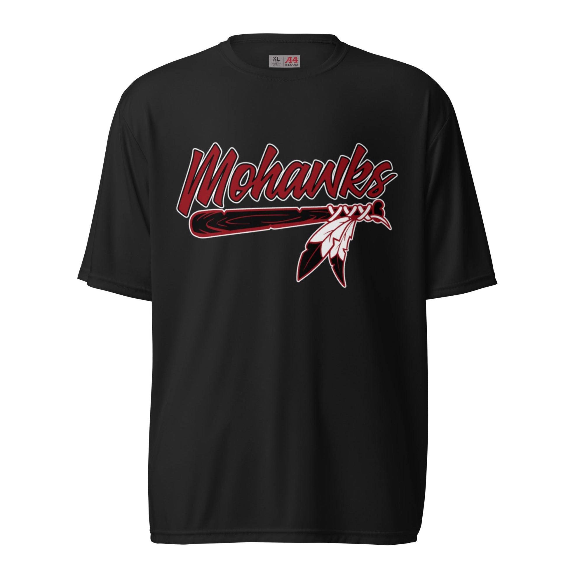 Active | Moisture Wicking Shirt | Mohawks | Script Logo