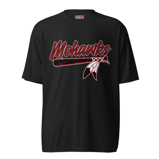 Active | Moisture Wicking Shirt | Mohawks | Script Logo