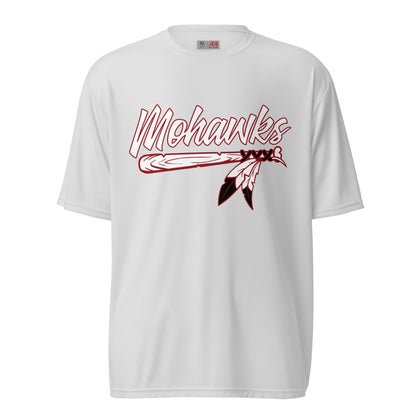 Active | Moisture Wicking Shirt | Mohawks | Victory Feather Logo