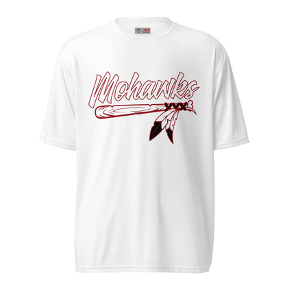 Active | Moisture Wicking Shirt | Mohawks | Victory Feather Logo
