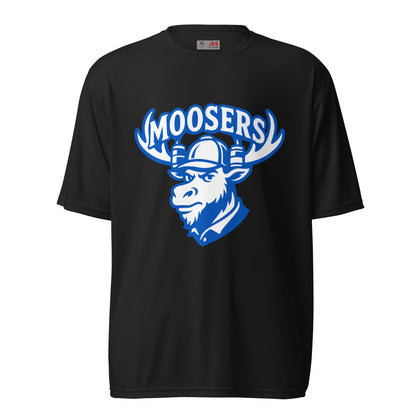 Active | Moisture Wicking Shirt | Moosers | Mascot Logo