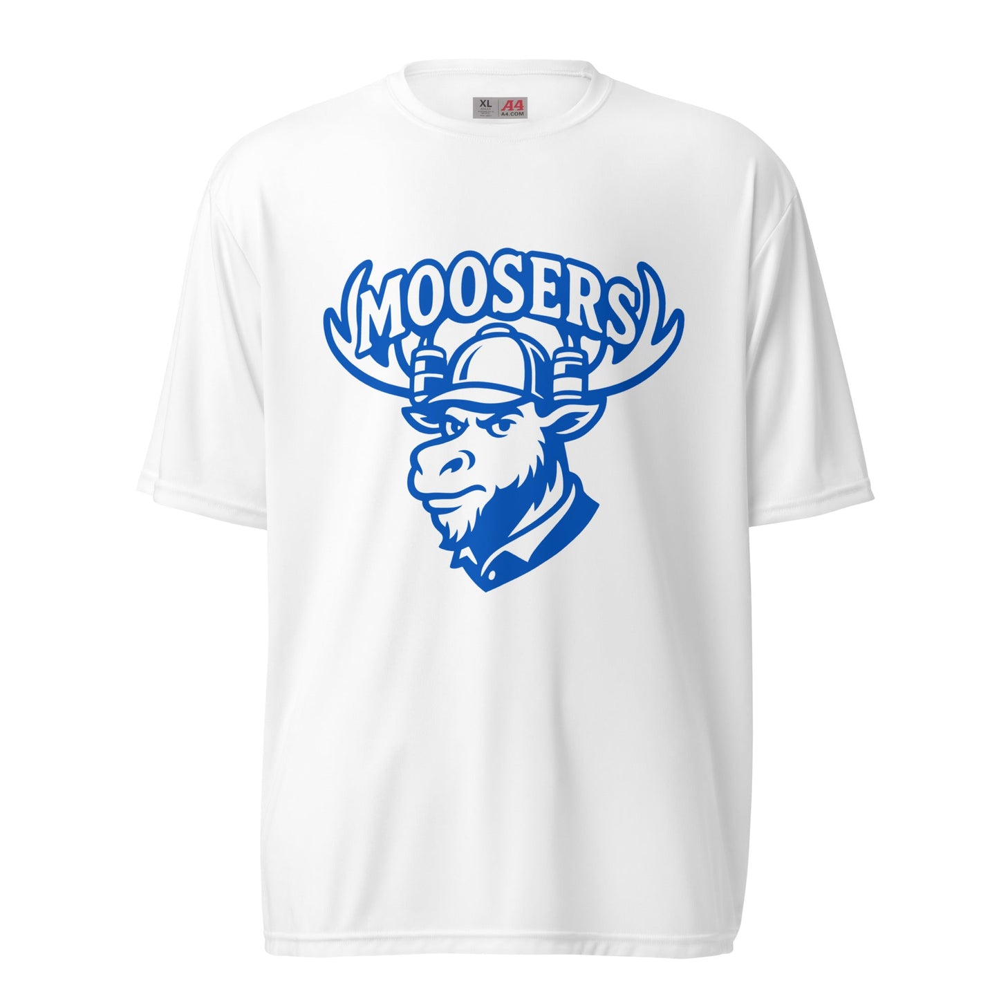 Active | Moisture Wicking Shirt | Moosers | Mascot Logo