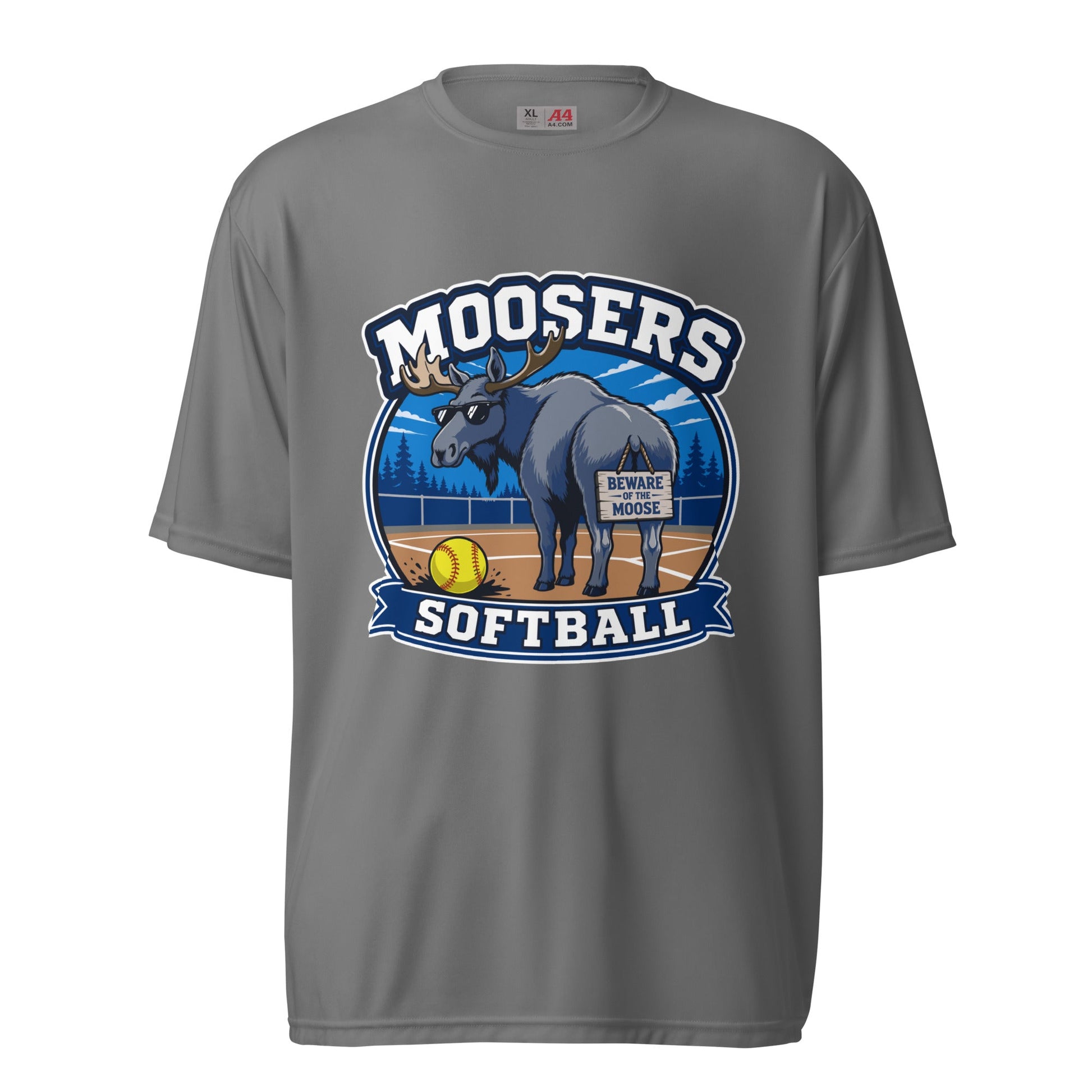 Active | Moisture Wicking Shirt | Moosers | Moose Diamond Mark Logo