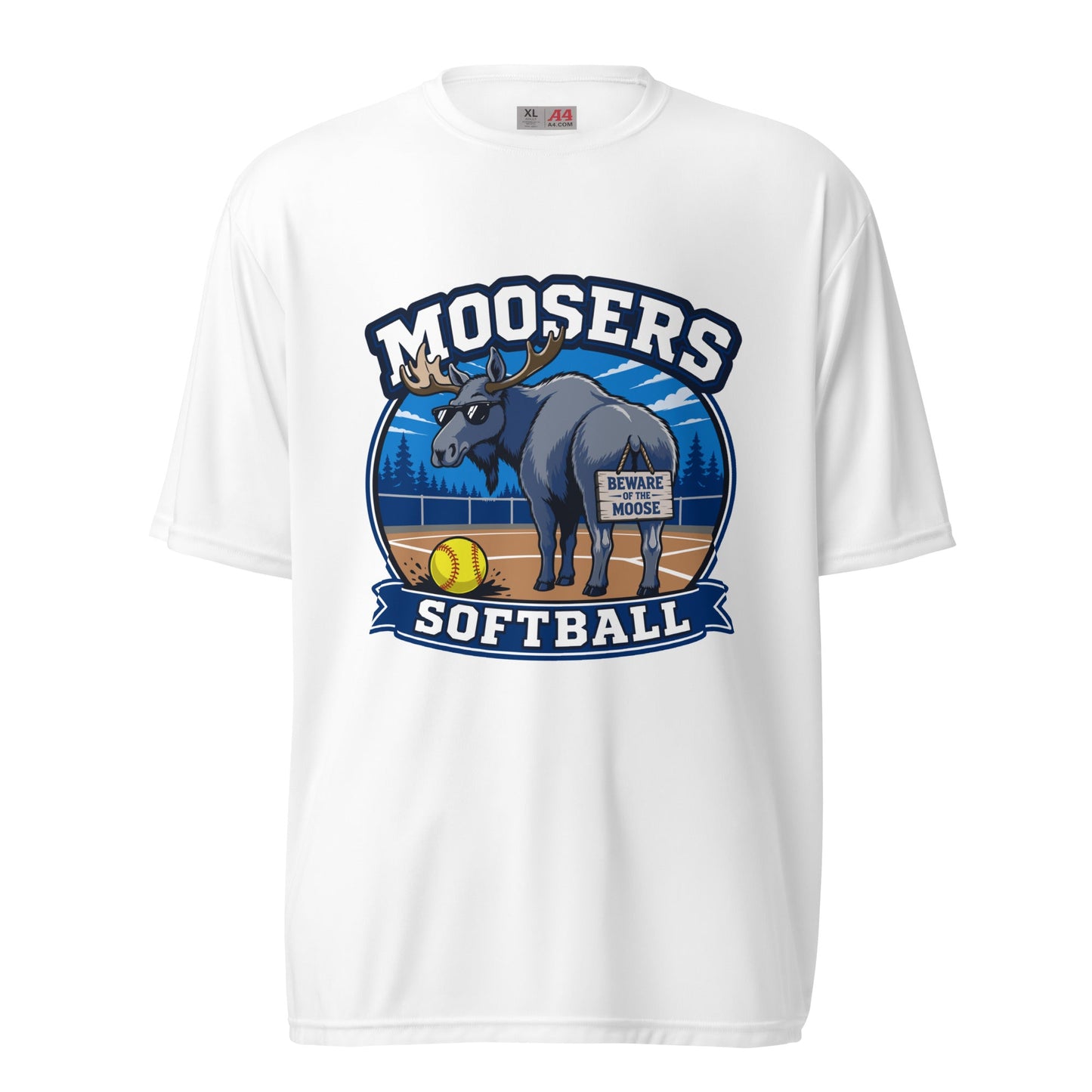 Active | Moisture Wicking Shirt | Moosers | Moose Diamond Mark Logo