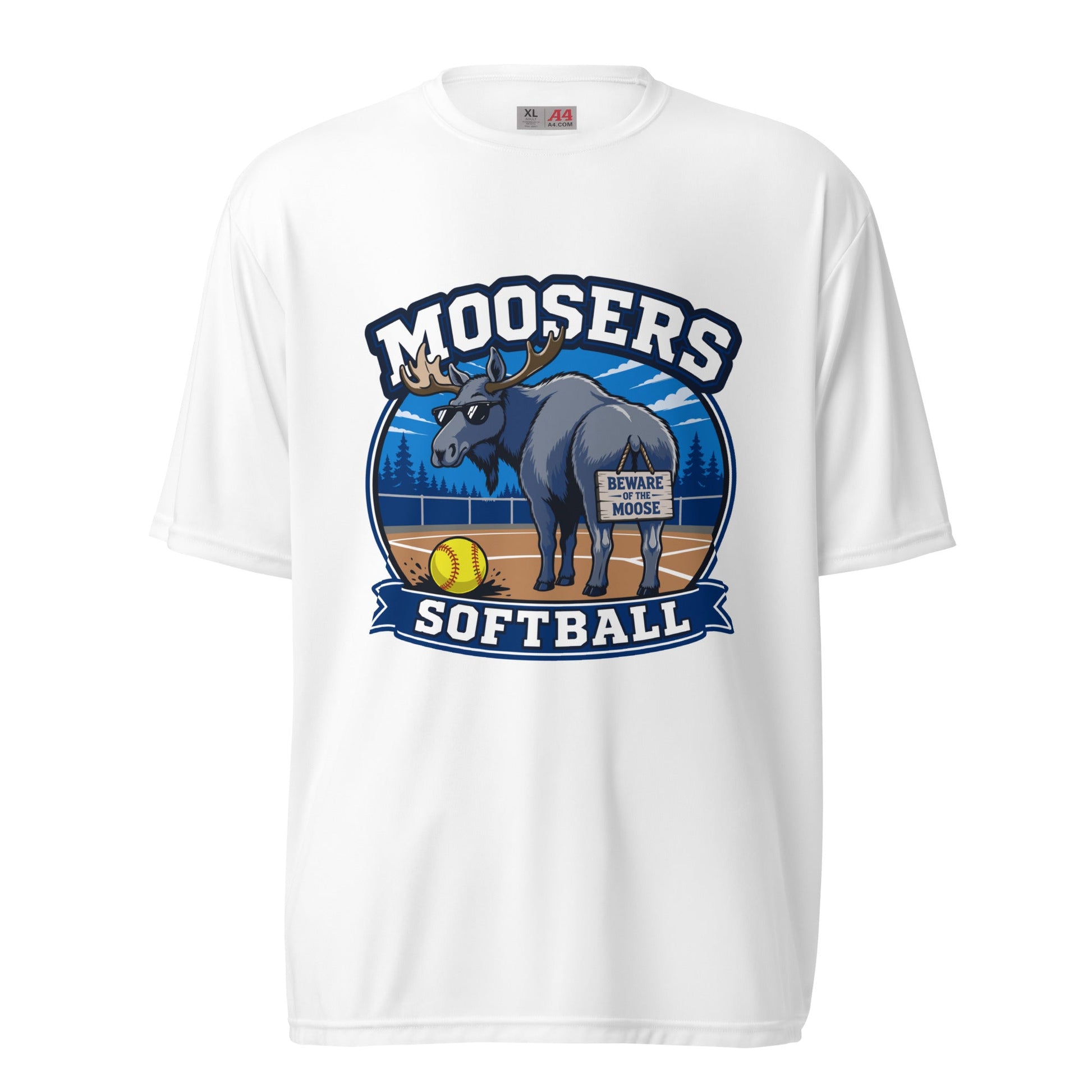 Active | Moisture Wicking Shirt | Moosers | Moose Diamond Mark Logo