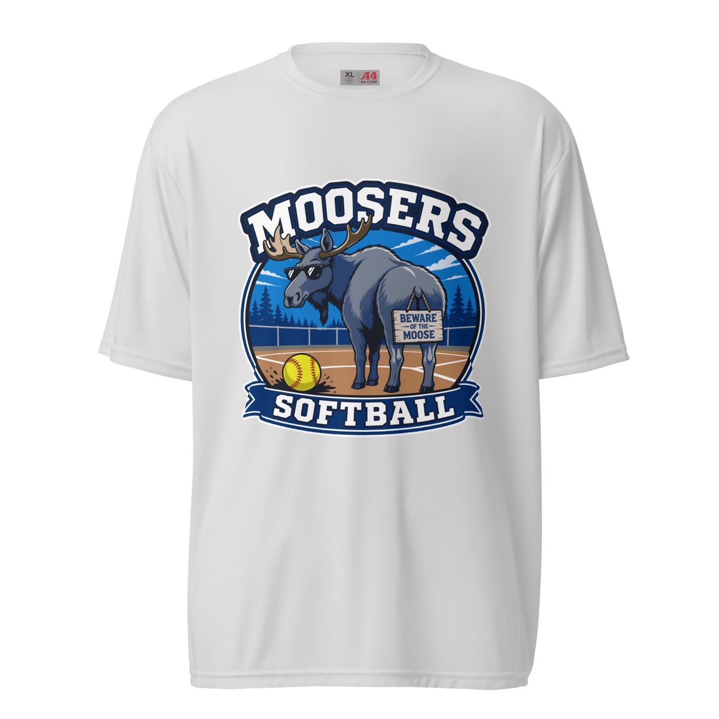 Active | Moisture Wicking Shirt | Moosers | Moose Diamond Mark Logo