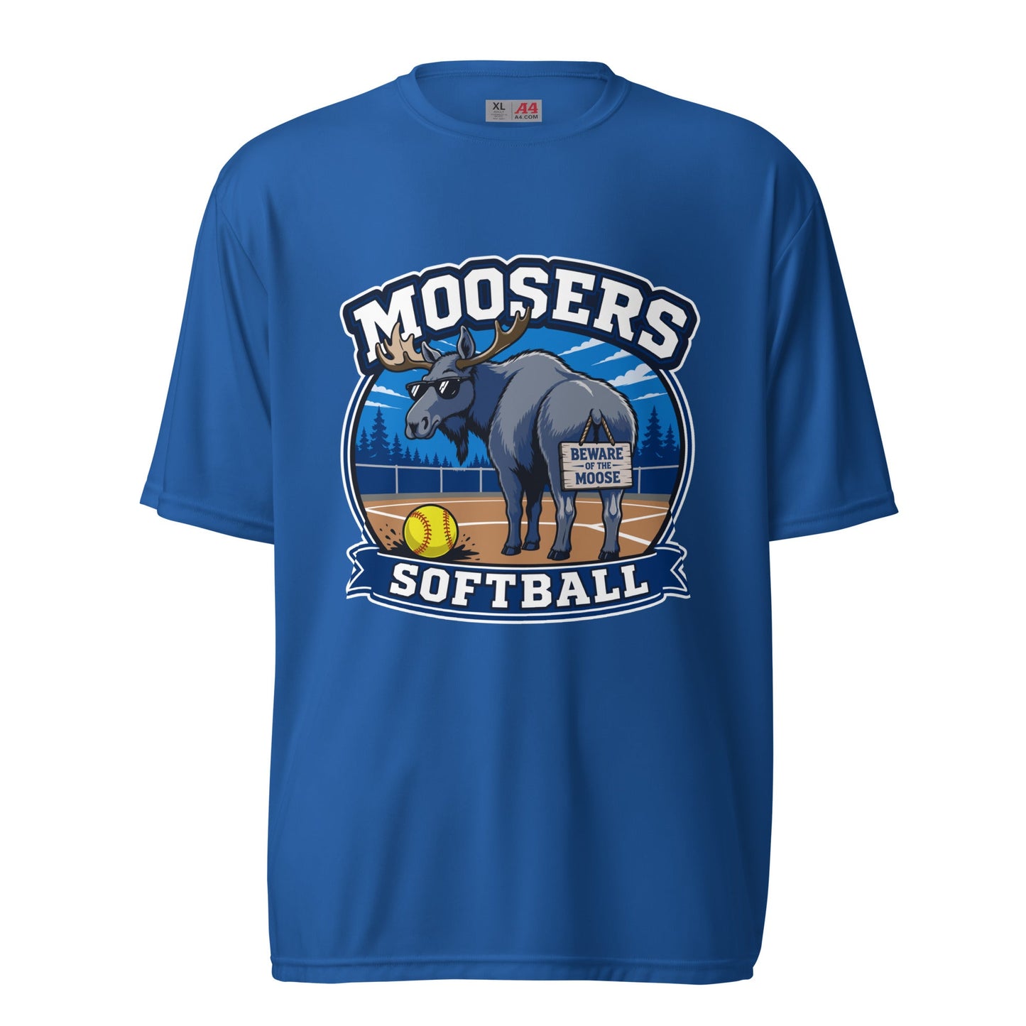 Active | Moisture Wicking Shirt | Moosers | Moose Diamond Mark Logo