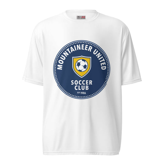 Active | Moisture Wicking Shirt | Mountaineer United Soccer Club | Badge Logo