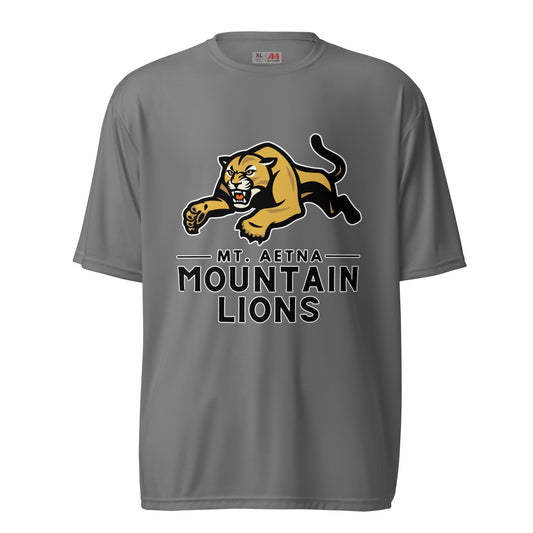 Active | Moisture Wicking Shirt | Mt. Aetna Adventist School | Emblem Logo