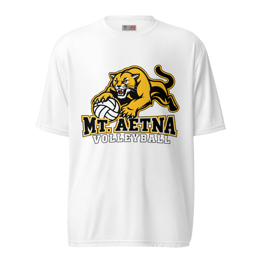 Active | Moisture Wicking Shirt | Mt. Aetna Adventist School | Volleyball Apex Logo