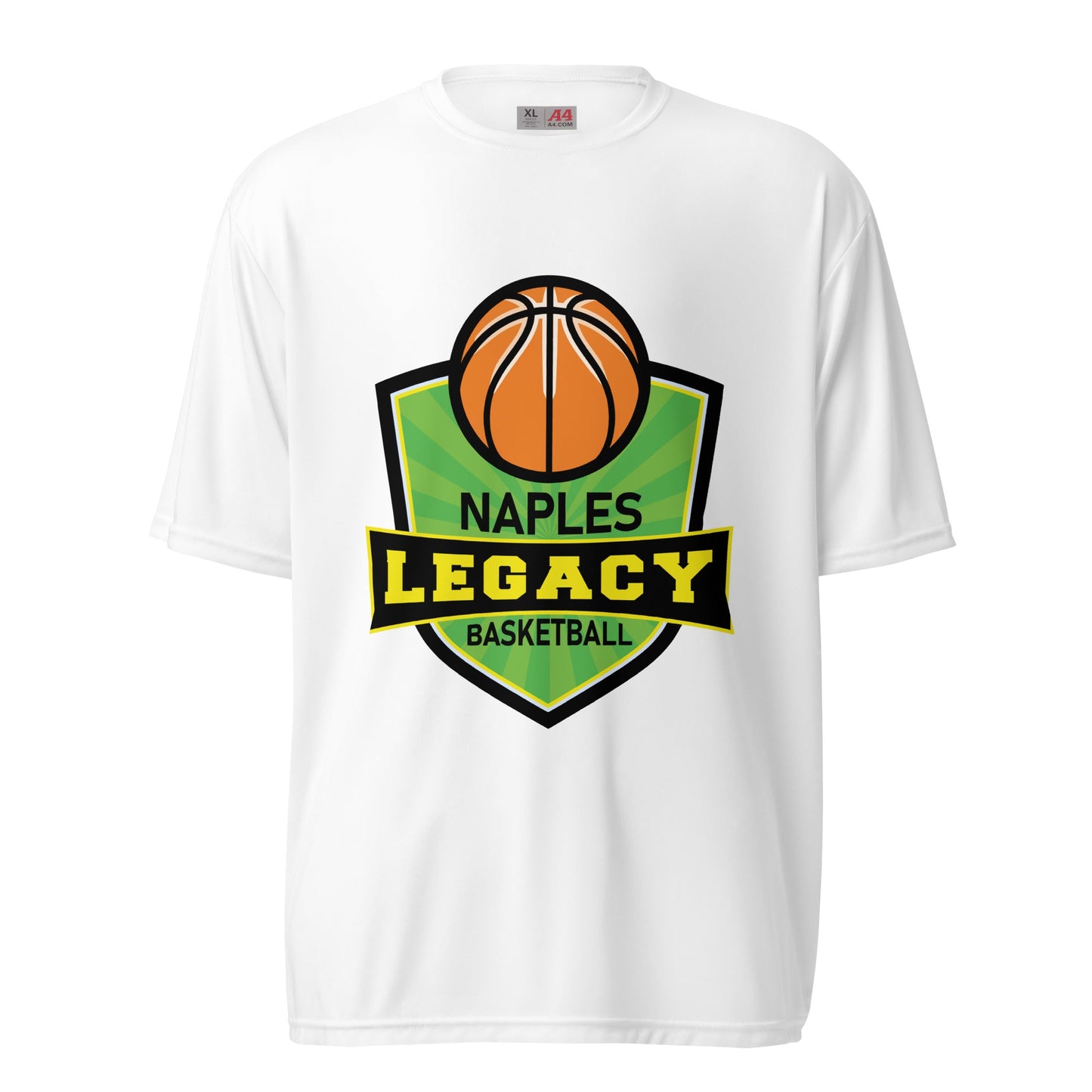 Active | Moisture Wicking Shirt | Naples Legacy | Shield Logo