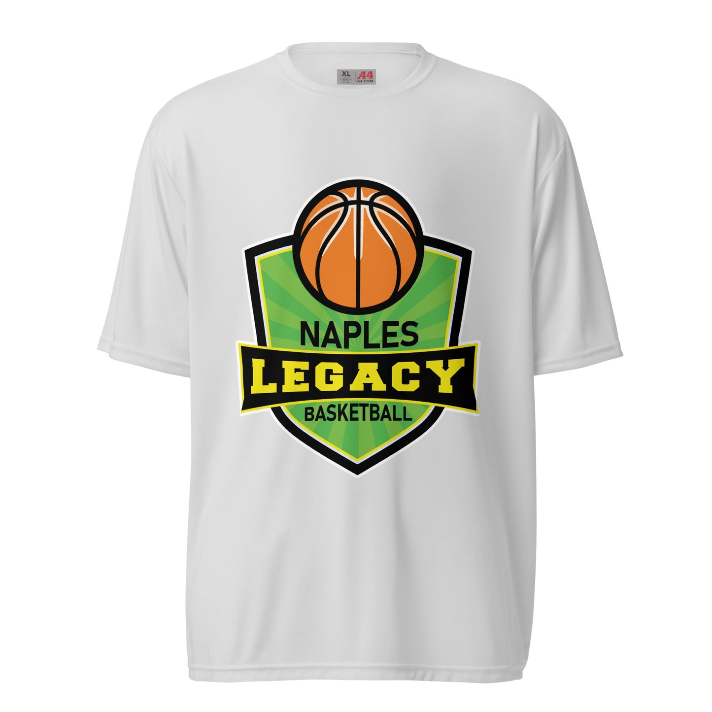 Active | Moisture Wicking Shirt | Naples Legacy | Shield Logo