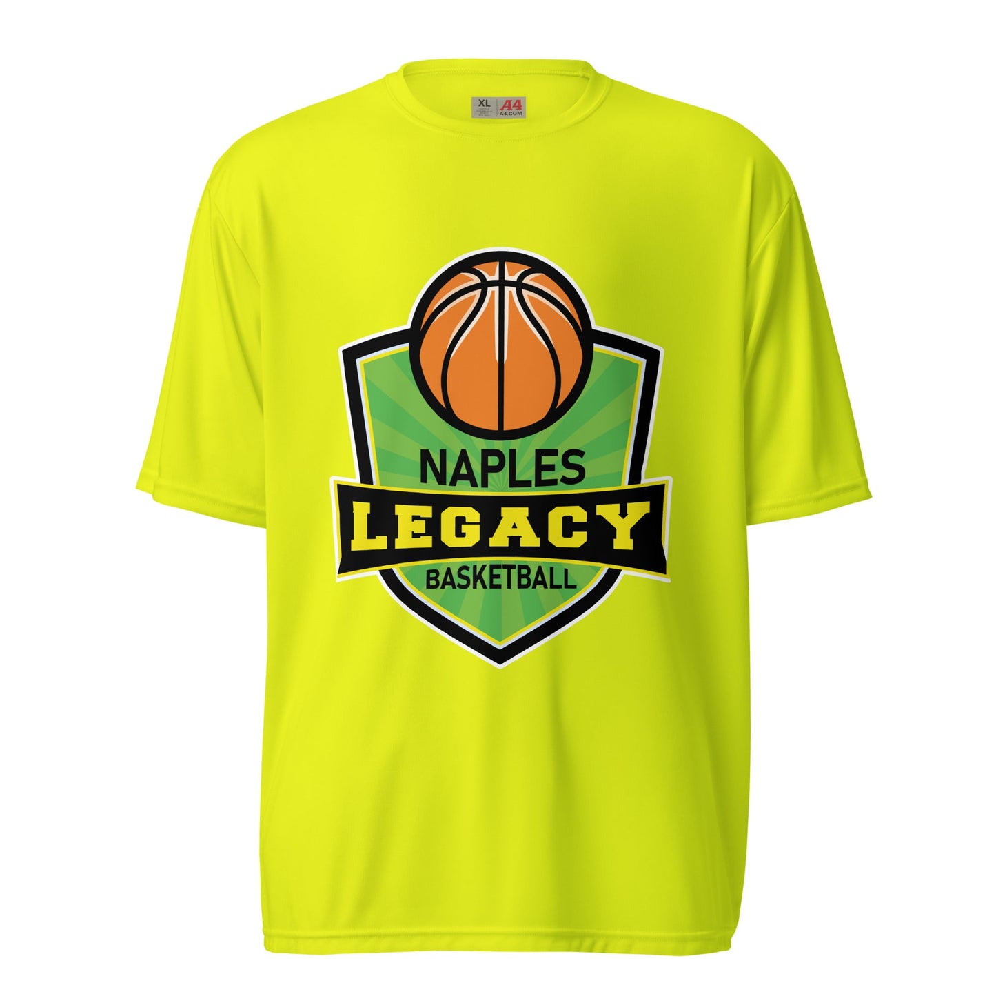 Active | Moisture Wicking Shirt | Naples Legacy | Shield Logo