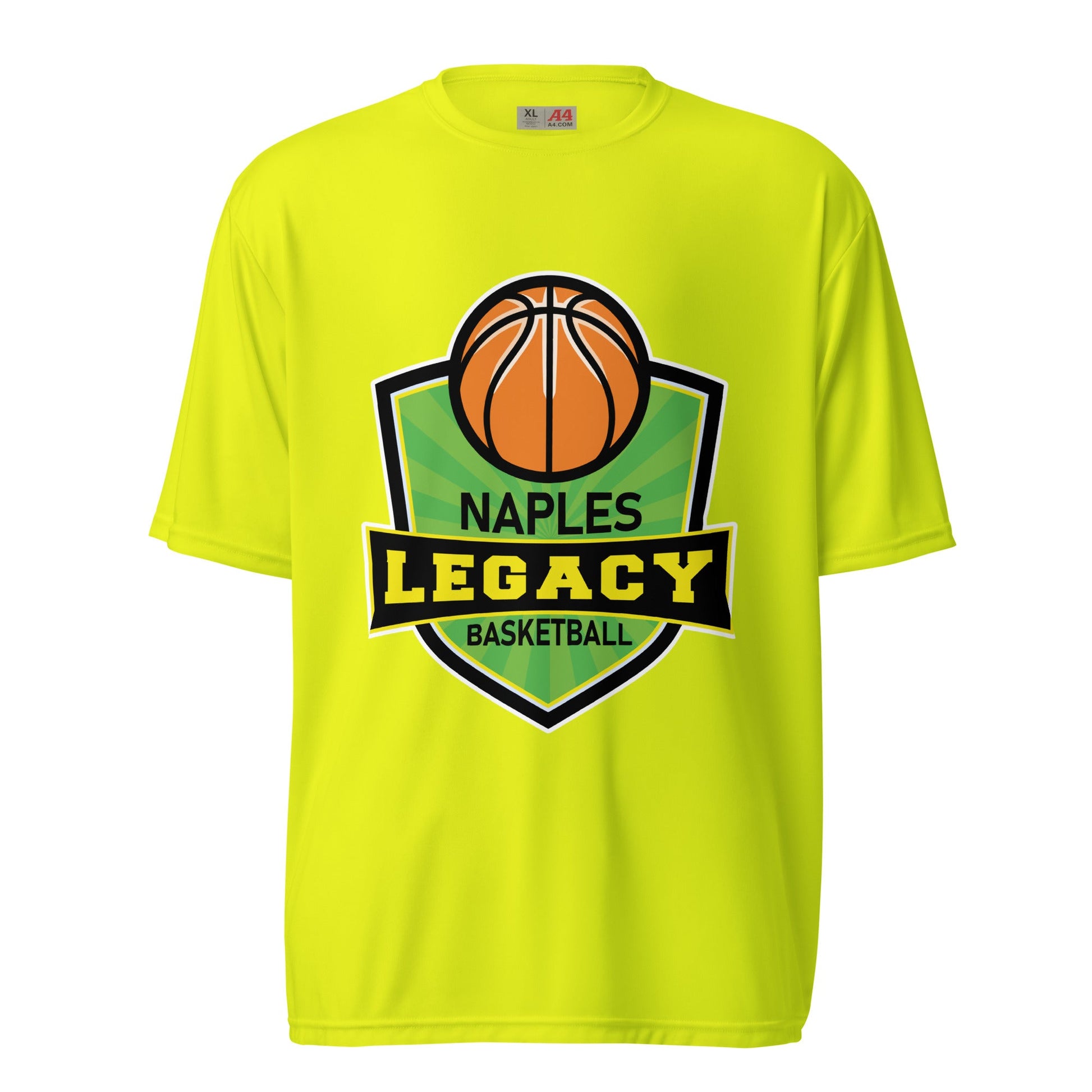 Active | Moisture Wicking Shirt | Naples Legacy | Shield Logo
