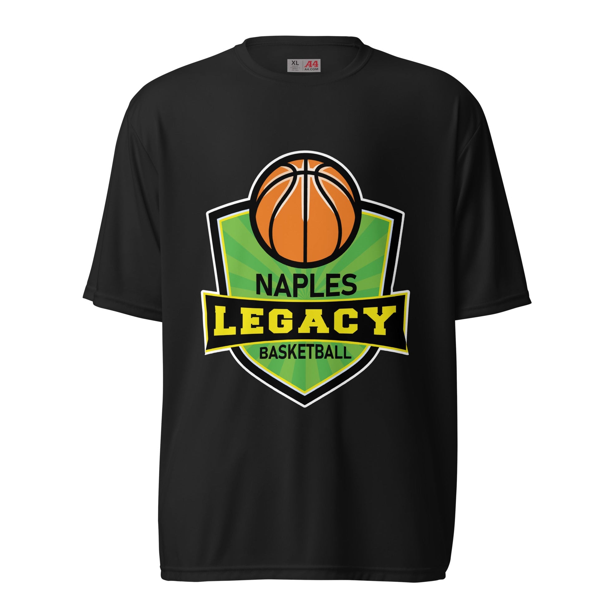 Active | Moisture Wicking Shirt | Naples Legacy | Shield Logo
