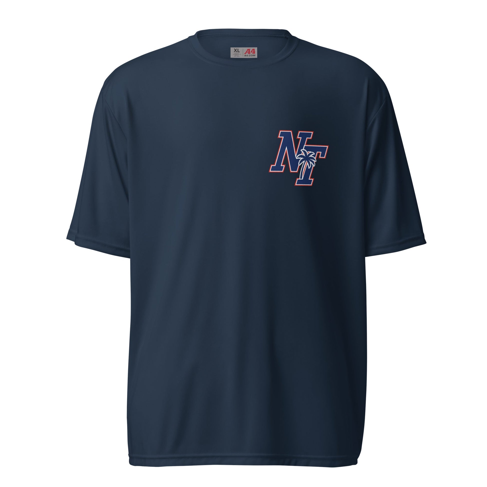 Active | Moisture Wicking Shirt | Naples Tide | NT Lettermark Logo