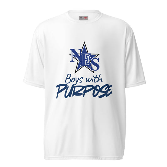 Active | Moisture Wicking Shirt | NES - Boys with Purpose | Boys with Purpose Logo