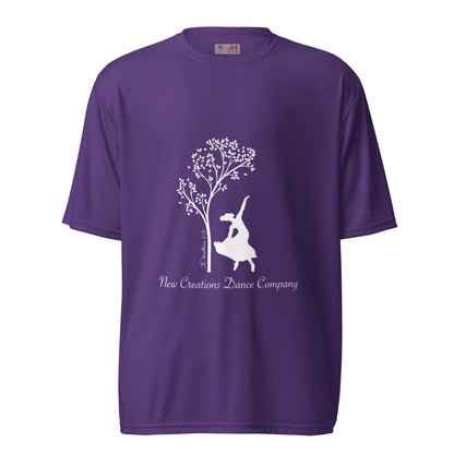Active | Moisture Wicking Shirt | New Creations Dance Company | Alt Logo