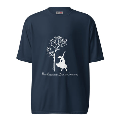 Active | Moisture Wicking Shirt | New Creations Dance Company | Alt Logo