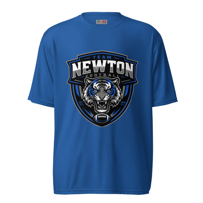 Active | Moisture Wicking Shirt | Newton Youth football league | Shield Logo