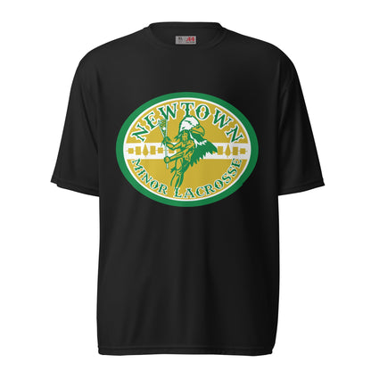 Active | Moisture Wicking Shirt | Newtown Minor Lacrosse | Emblem Logo