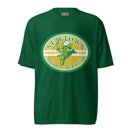 Active | Moisture Wicking Shirt | Newtown Minor Lacrosse | Emblem Logo