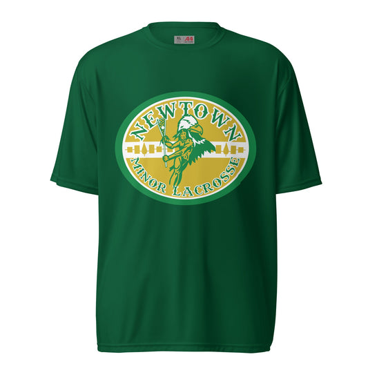 Active | Moisture Wicking Shirt | Newtown Minor Lacrosse | Emblem Logo