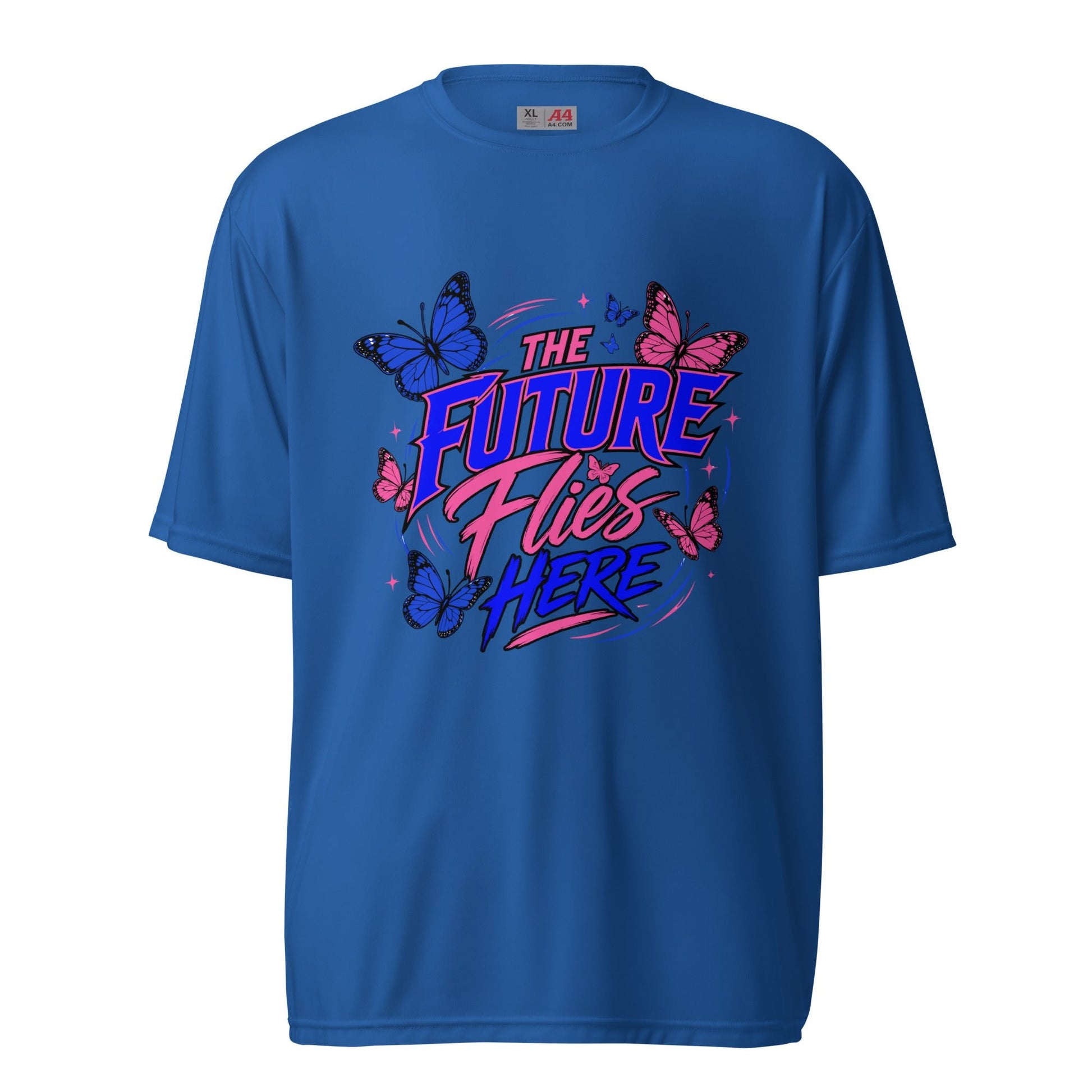 Active | Moisture Wicking Shirt | Next Era Athletics | Wordmark Monarch Logo