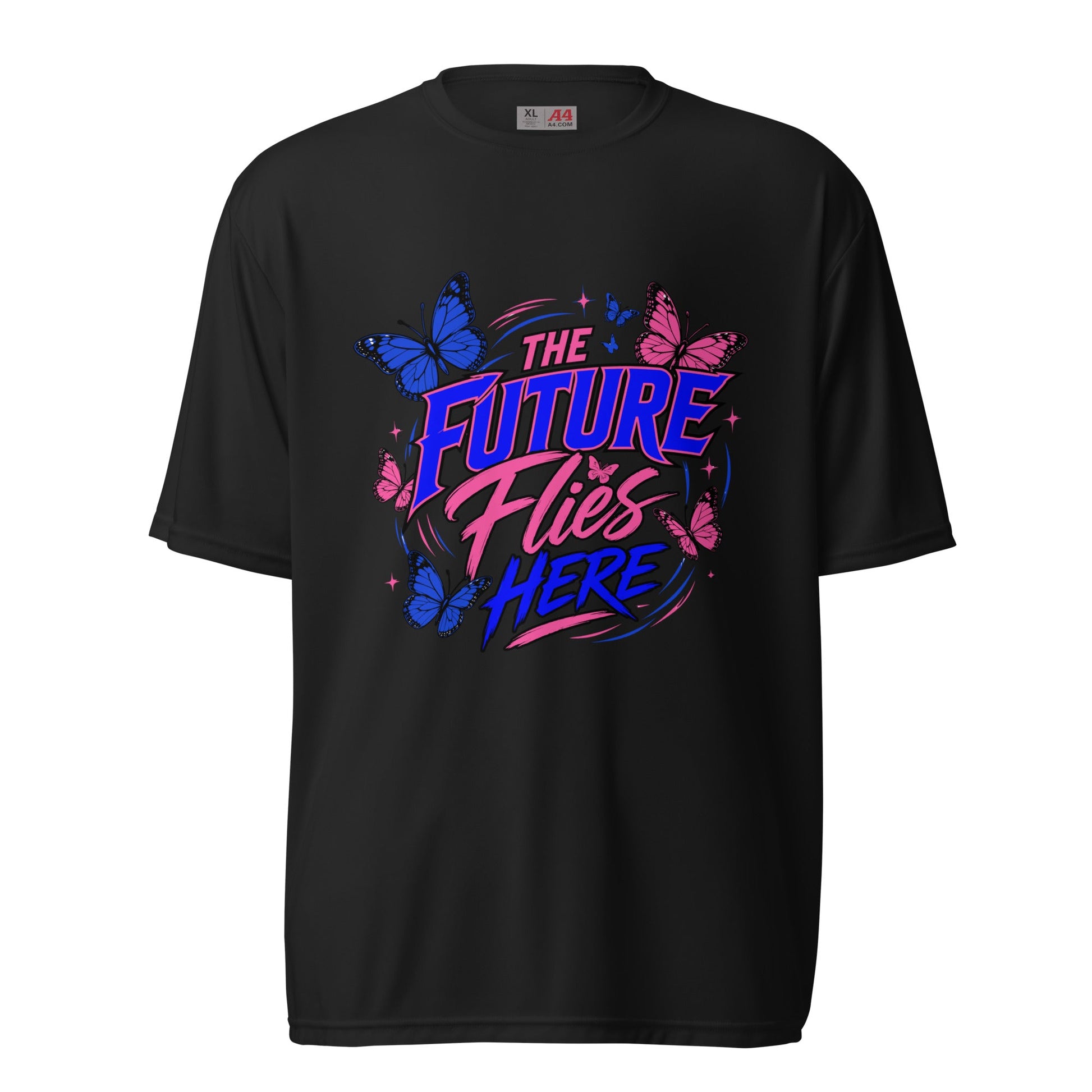 Active | Moisture Wicking Shirt | Next Era Athletics | Wordmark Monarch Logo