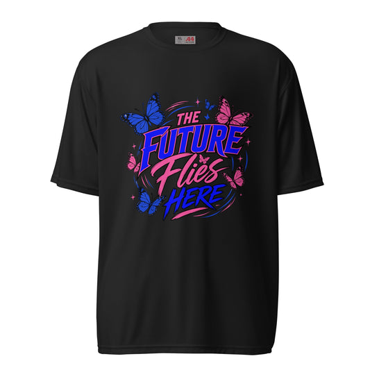 Active | Moisture Wicking Shirt | Next Era Athletics | Wordmark Monarch Logo