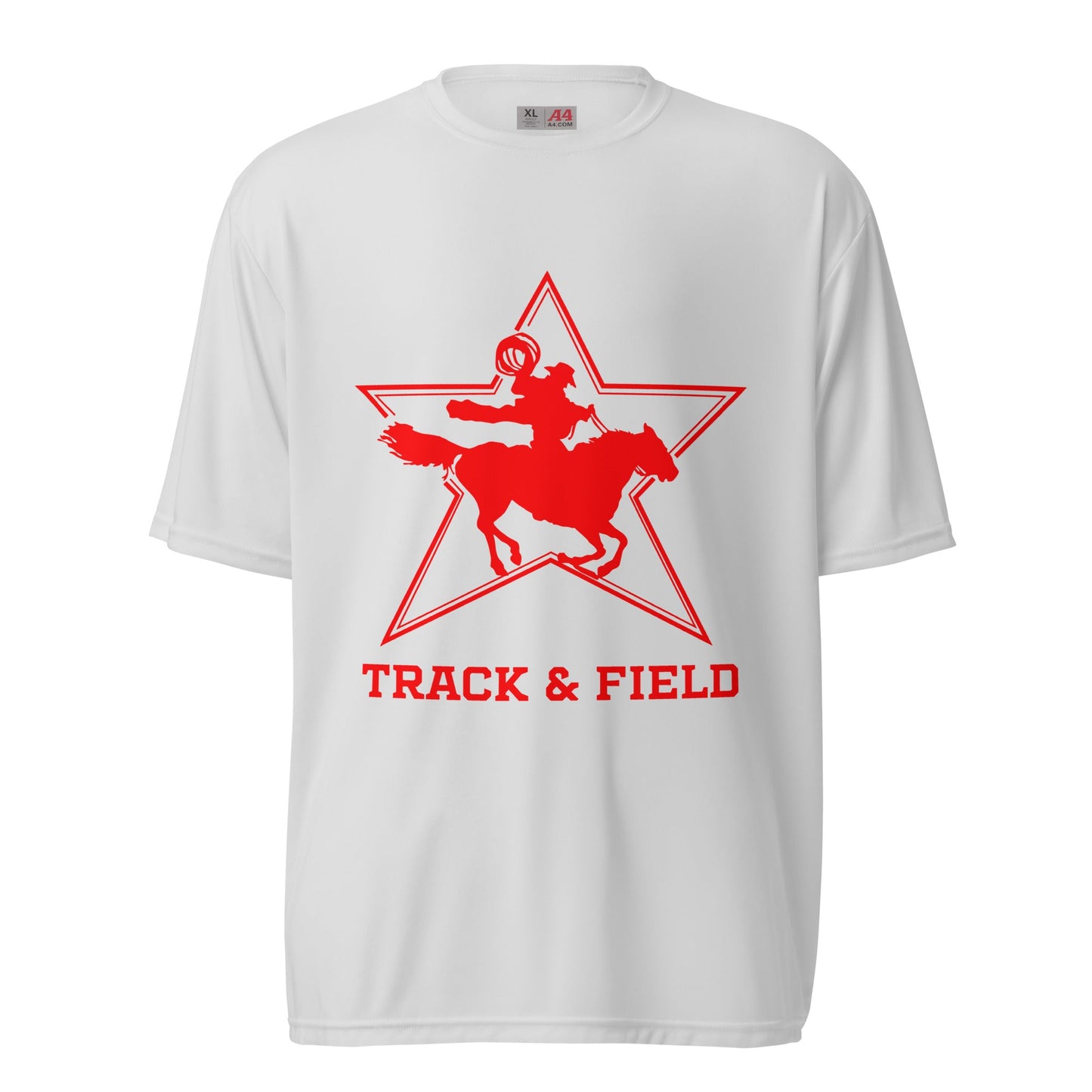 Active | Moisture Wicking Shirt | North Lake Track and Field | Cowboy T&F Logo