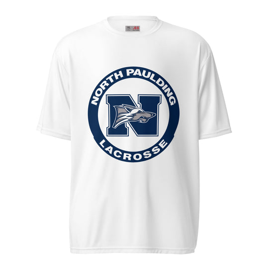 Active | Moisture Wicking Shirt | North Paulding Lacrosse | Badge Logo