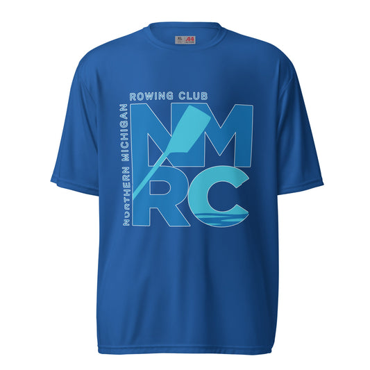 Active | Moisture Wicking Shirt | Northern Michigan Rowing | Modern Script Logo