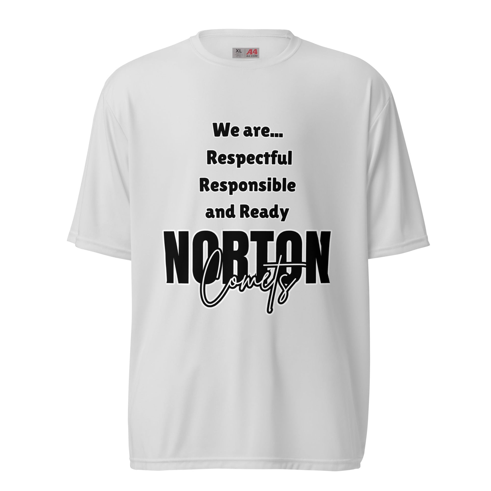 Active | Moisture Wicking Shirt | Norton Elementary School | We are... Logo