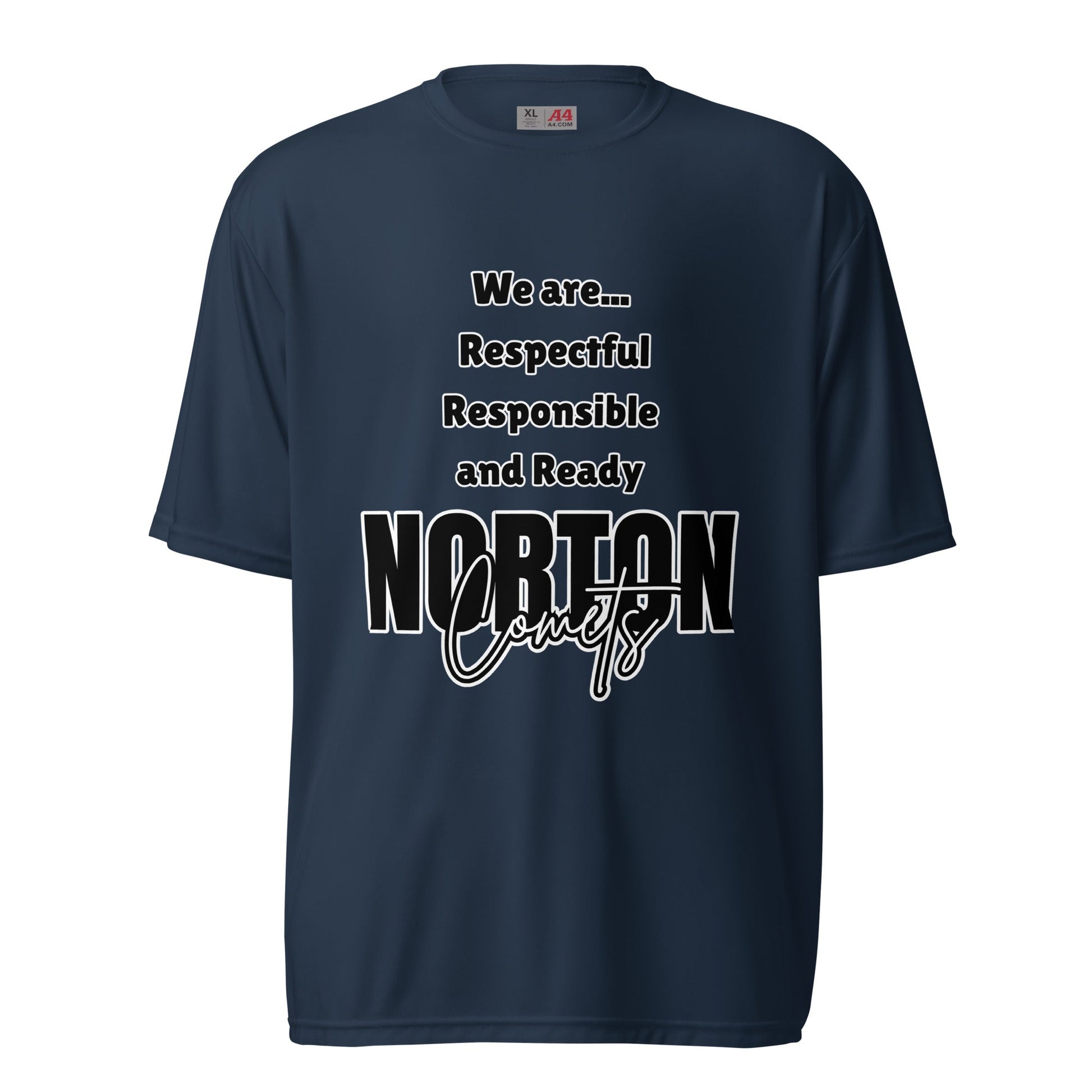 Active | Moisture Wicking Shirt | Norton Elementary School | We are... Logo
