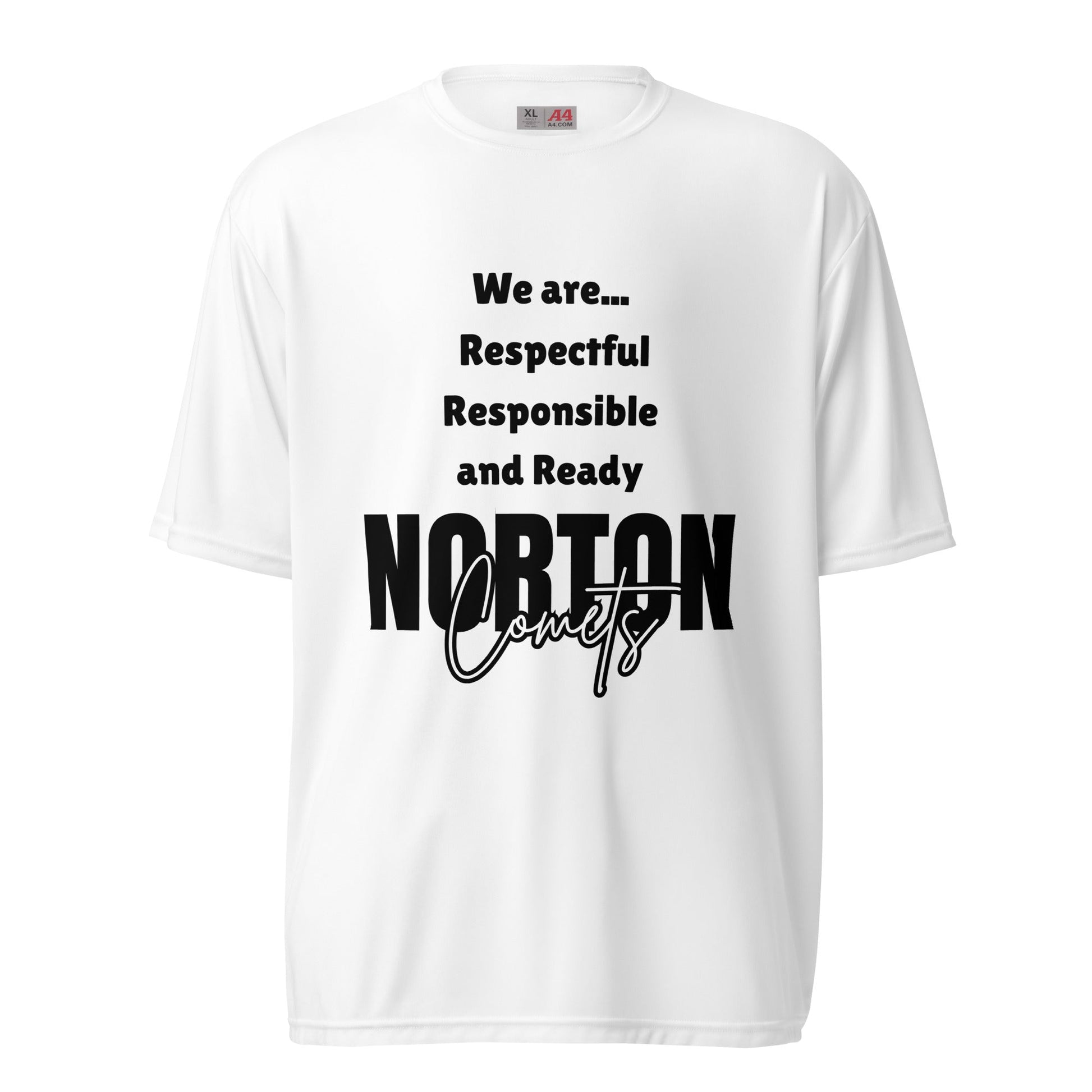 Active | Moisture Wicking Shirt | Norton Elementary School | We are... Logo